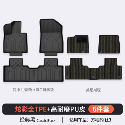 Suitable for Fang Cheng Bao Titanium Modelə uyğun ayaqaltı - titanium-3-tpe-foot-pads-menis