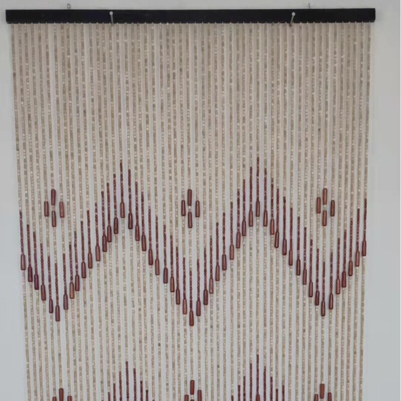 Factory direct annual best selling partition wooden bead curtain in stock