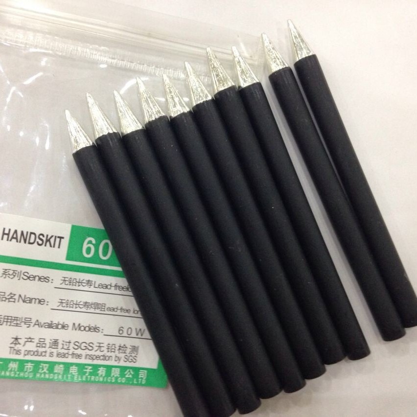 日本BB6白光无铅烙铁头30W40W60W外热式环保烙铁咀尖头长寿耐用