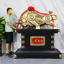 华尔街牛牛势工厂公司开业礼品周年庆典装饰乔迁礼物开张落地摆件