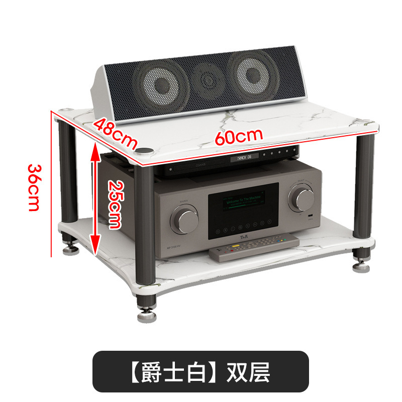 Other – Speaker Stand Audiophile Electric car big tripod - two-layer-jazz-white