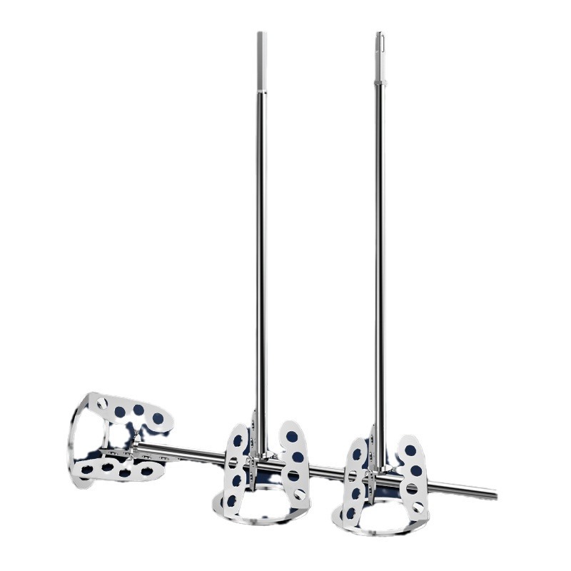 (2개) 베테랑 새로운 믹싱로드 애쉬 혼합 퍼티 혼합 도구 전기 해머 혼합 헤드 시멘트 혼합 유물