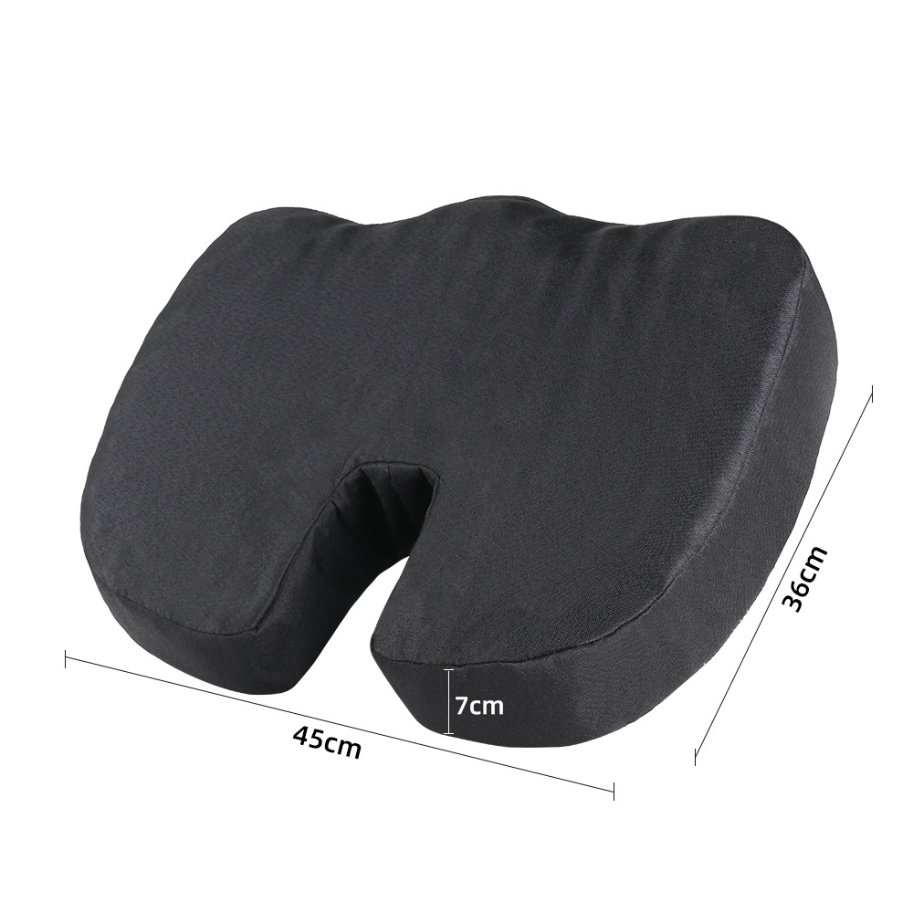 Cojín de oficina Cojín para hemorroides Cojín de asiento de silla de esponja ondulada