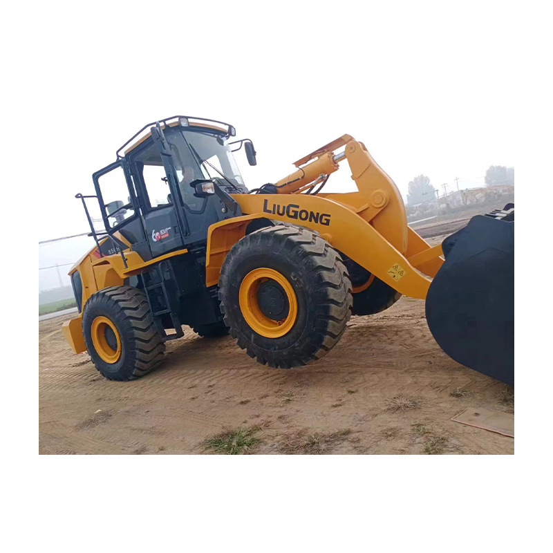Venta en stock Liugong 856H Xugong Longgong Lin Gong cargador lateral basculante neumático maquinaria multifuncional