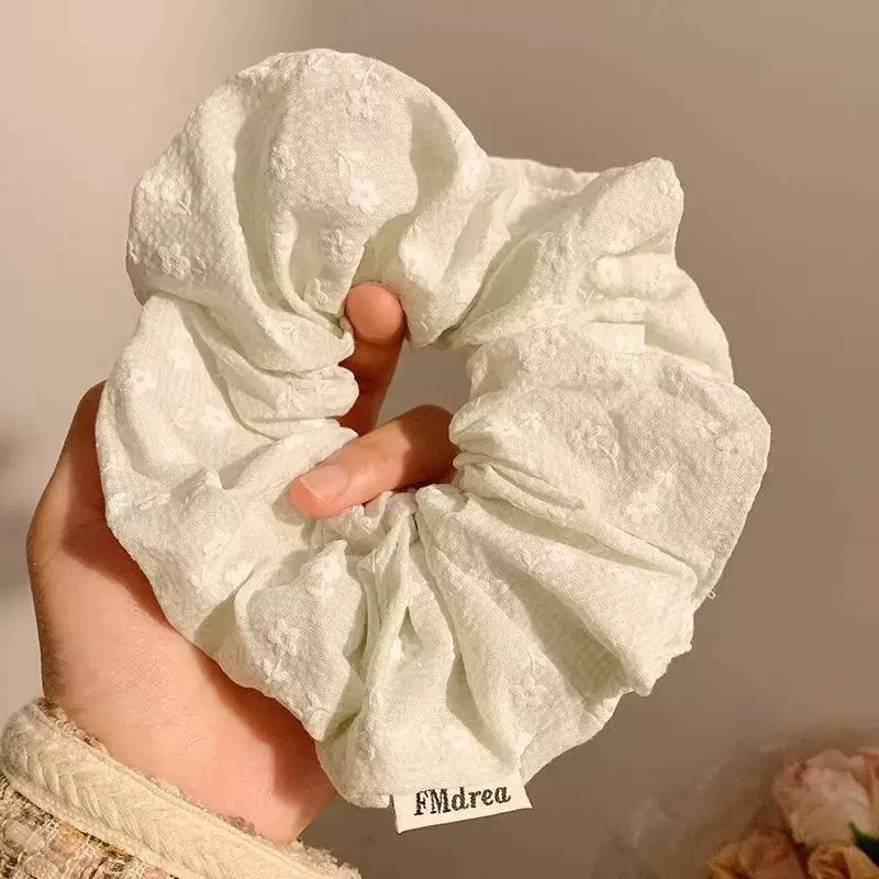 녹색 주름진 꽃