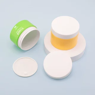 47/68牙拧盖塑料广口瓶 50/100/150g膏霜面膜罐 PET卸妆膏瓶定制
