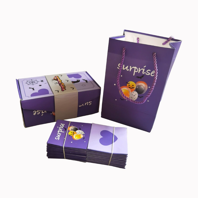 Cross-border Halloween party supplies Hot popping box creative surprise box red envelope bouncing romantic gift box