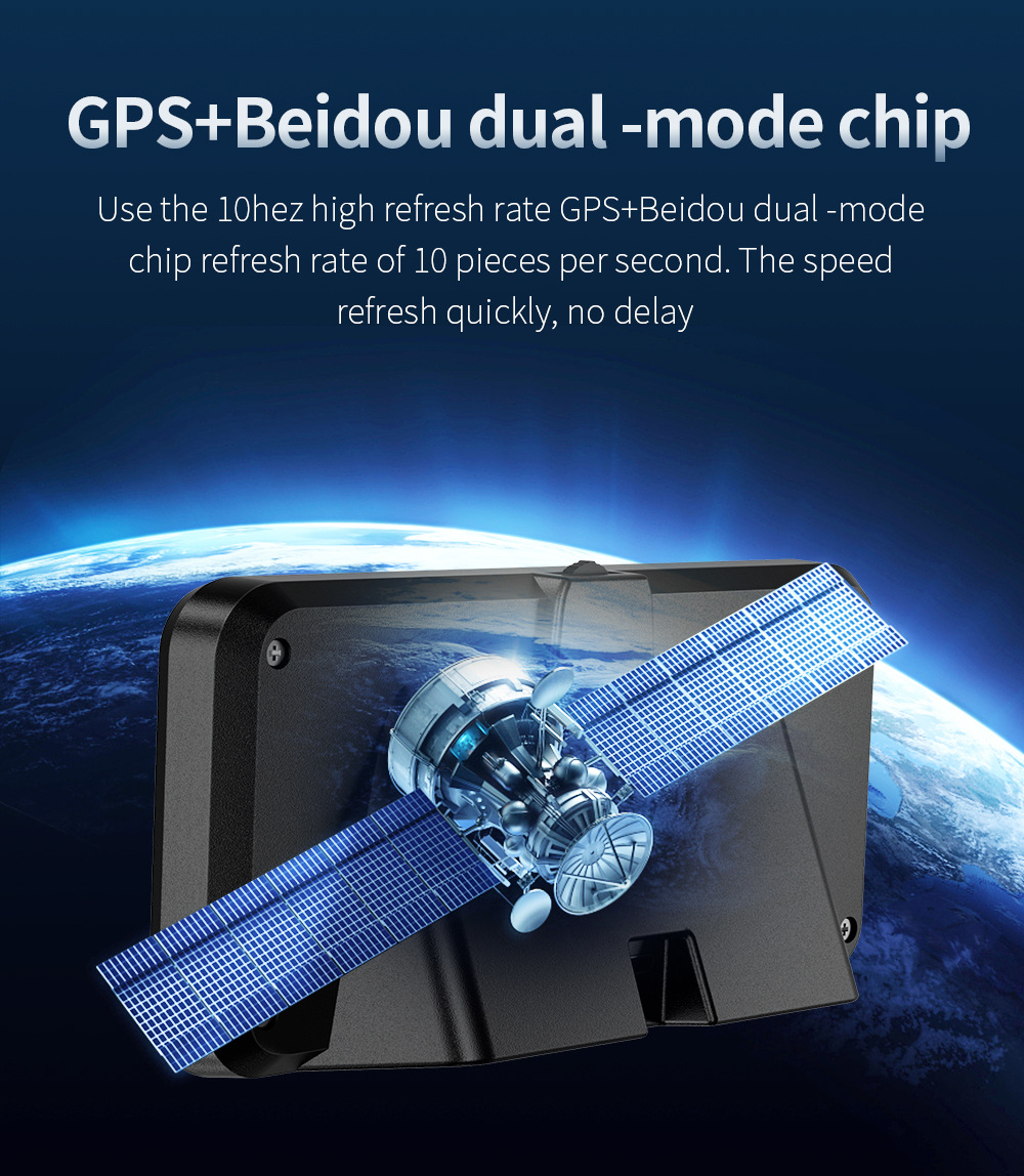 Cross-border universal HUD head-up display for cars, GPS speed, time, date, altitude, compass head-up instrument G11