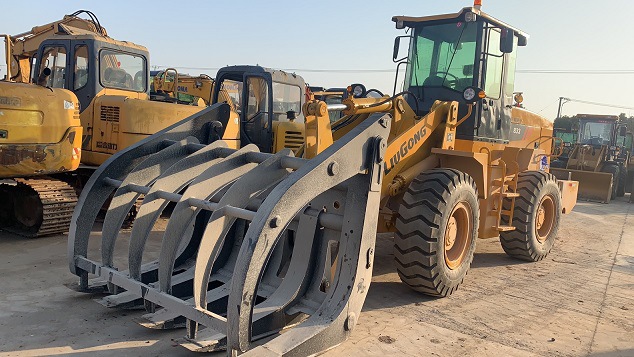 柳工936装载机柳工50侧翻装载机  50抓木机