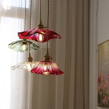 北欧餐厅太阳花朵现代简约玄关咖啡服装店卧室床头吧台清新小吊灯