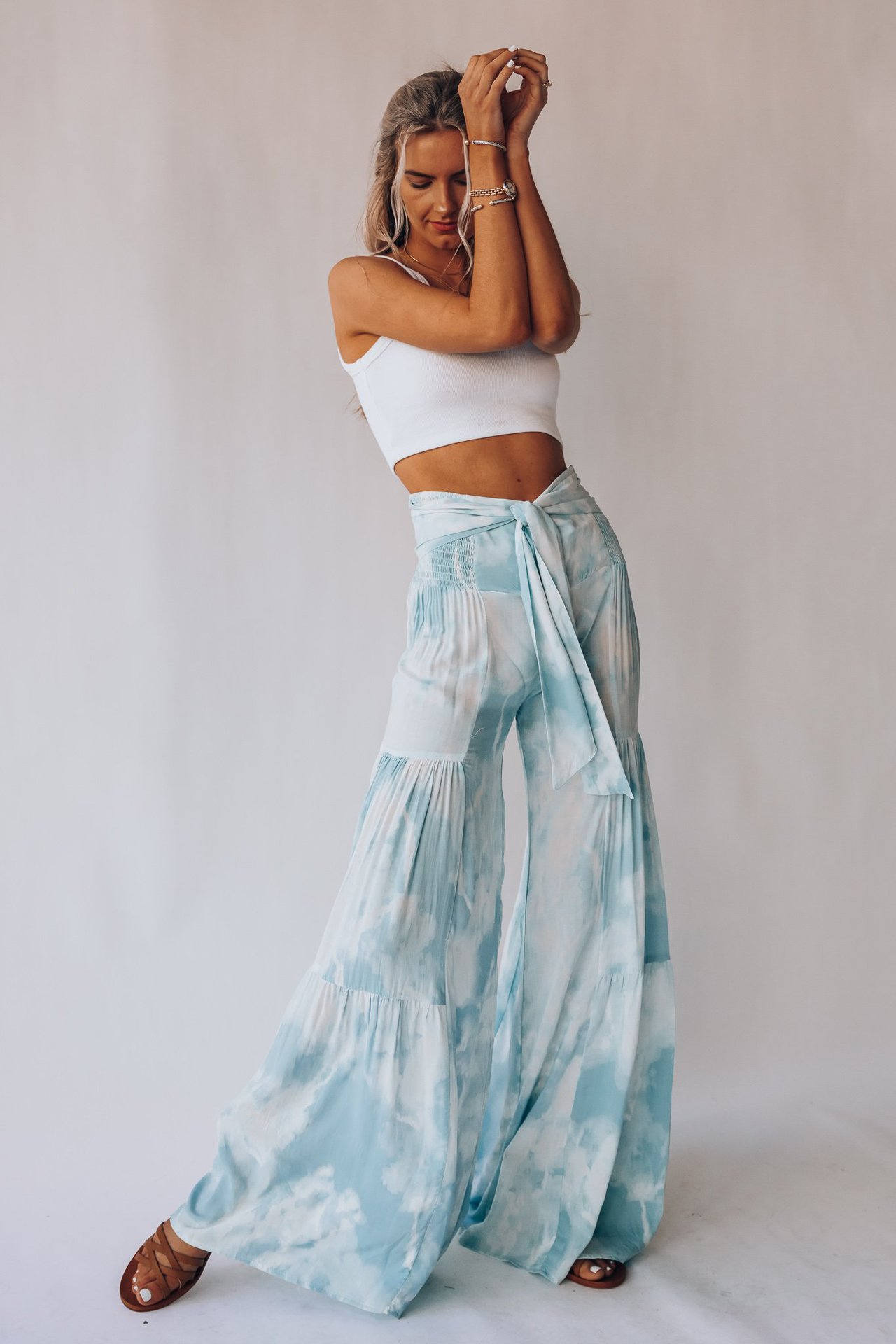 Casual Loose Flared Wide Leg Pants - Pants - Uniqistic.com