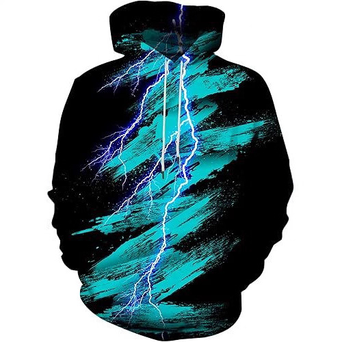 3D Digital Printing Long-sleeved Pullover Hoodie Men's Autumn And Winter Thermal Casual Sweater_voghion.com