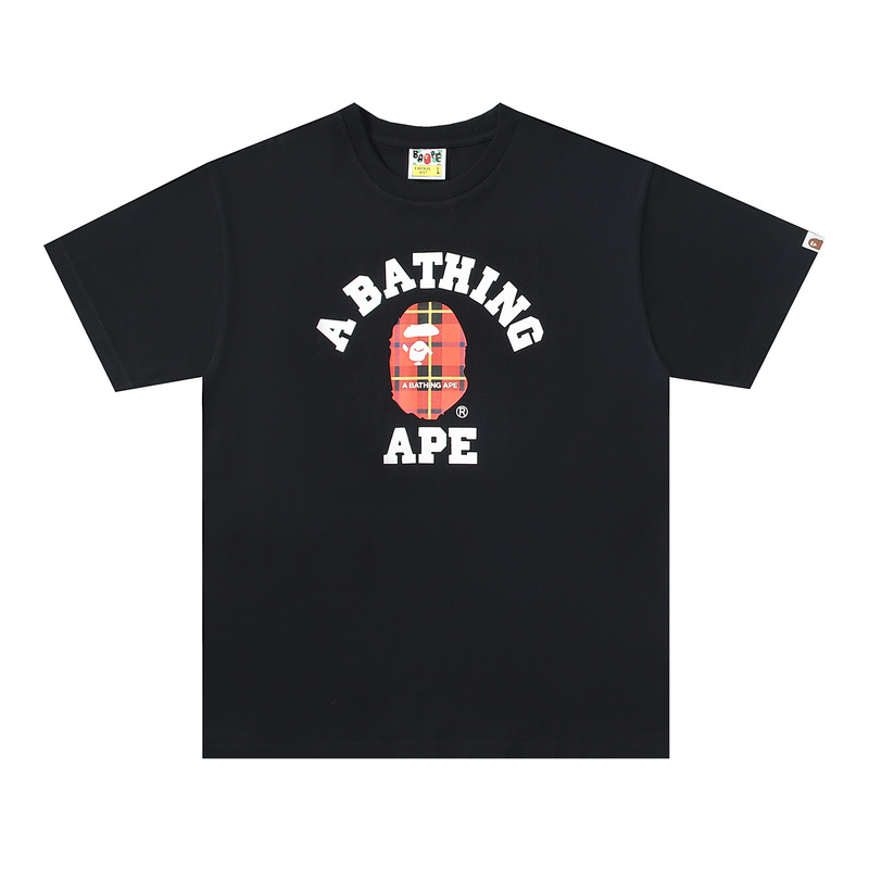 クロスボーダー トレンド ブランド メンズ レディース カップル Tシャツ メンズ 漫画 レター ラウンドネック 半袖|undefined