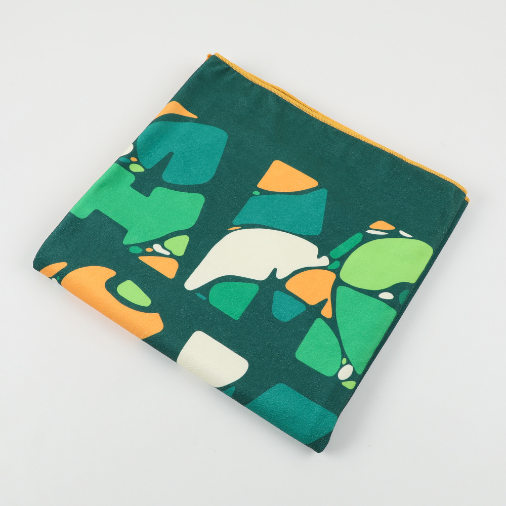 Suministro directo de fábrica GRS de alta calidad tejido por urdimbre impresión toalla de playa de gran tamaño natación playa absorbente toalla de baño de secado rápido