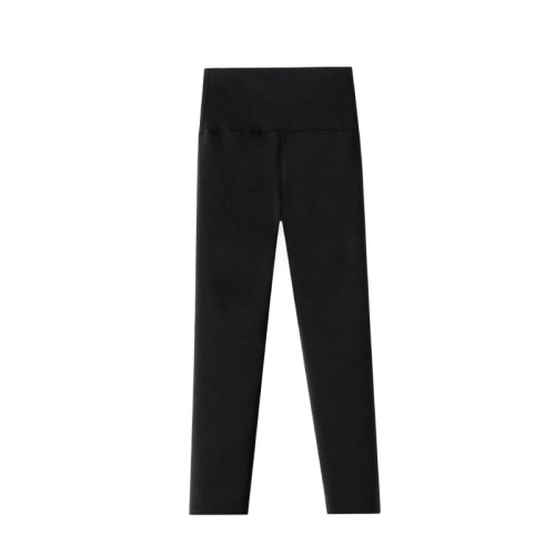 Women's winter shark pants with thermal lining, outerwear, high-waisted lamb wool leggings for women, warm yoga pants, high-waisted and slimming