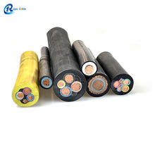 （施工升降机）抓斗机卷筒电缆 YCT4*16起重机电缆