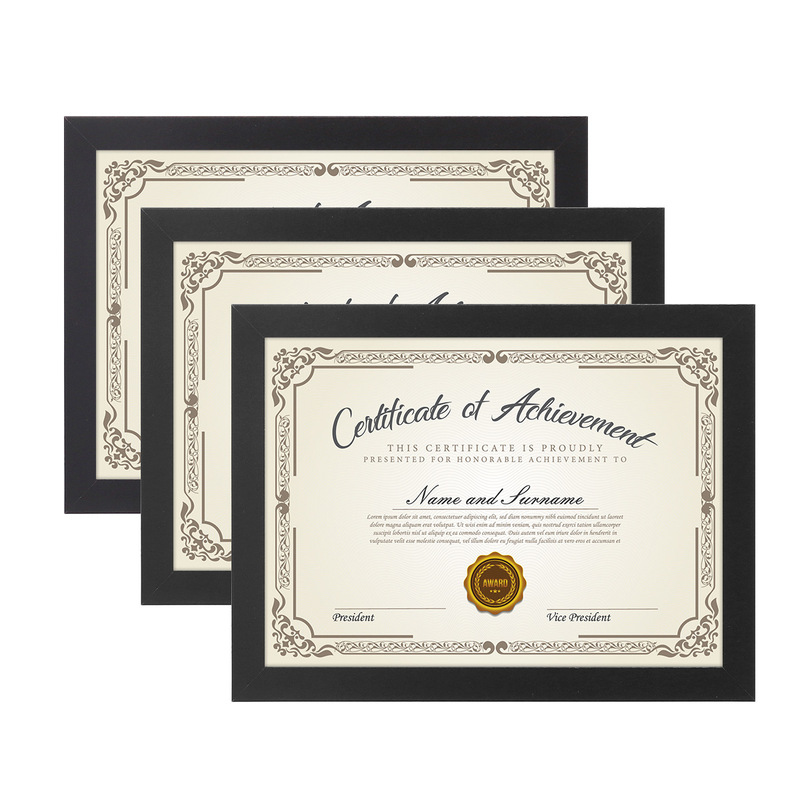 Casual Wooden Calligraphy Photo Frame Framed A3A4 Diploma Certificate Business License Display Frame Can Be Placed or Hung Casual Wooden Calligraphy Photo Frame Framed A3A4 Diploma Certificate Business License Display Frame Can Be Placed or Hung