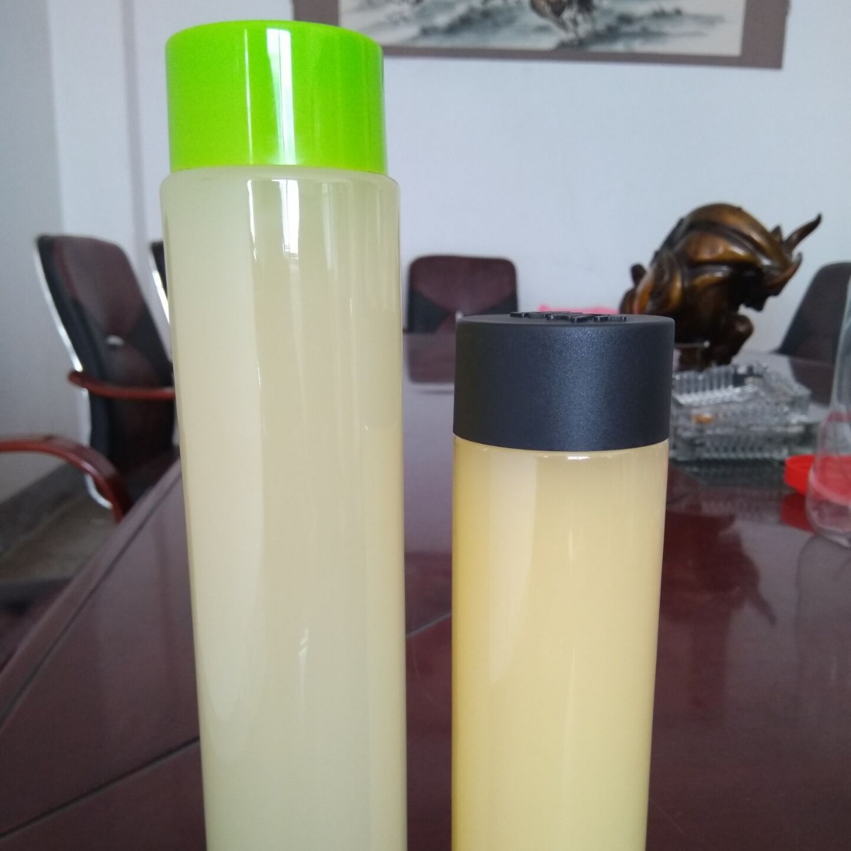 PET饮料瓶 果汁瓶 糖果瓶PET400ML圆柱一次性鲜榨果汁饮料瓶