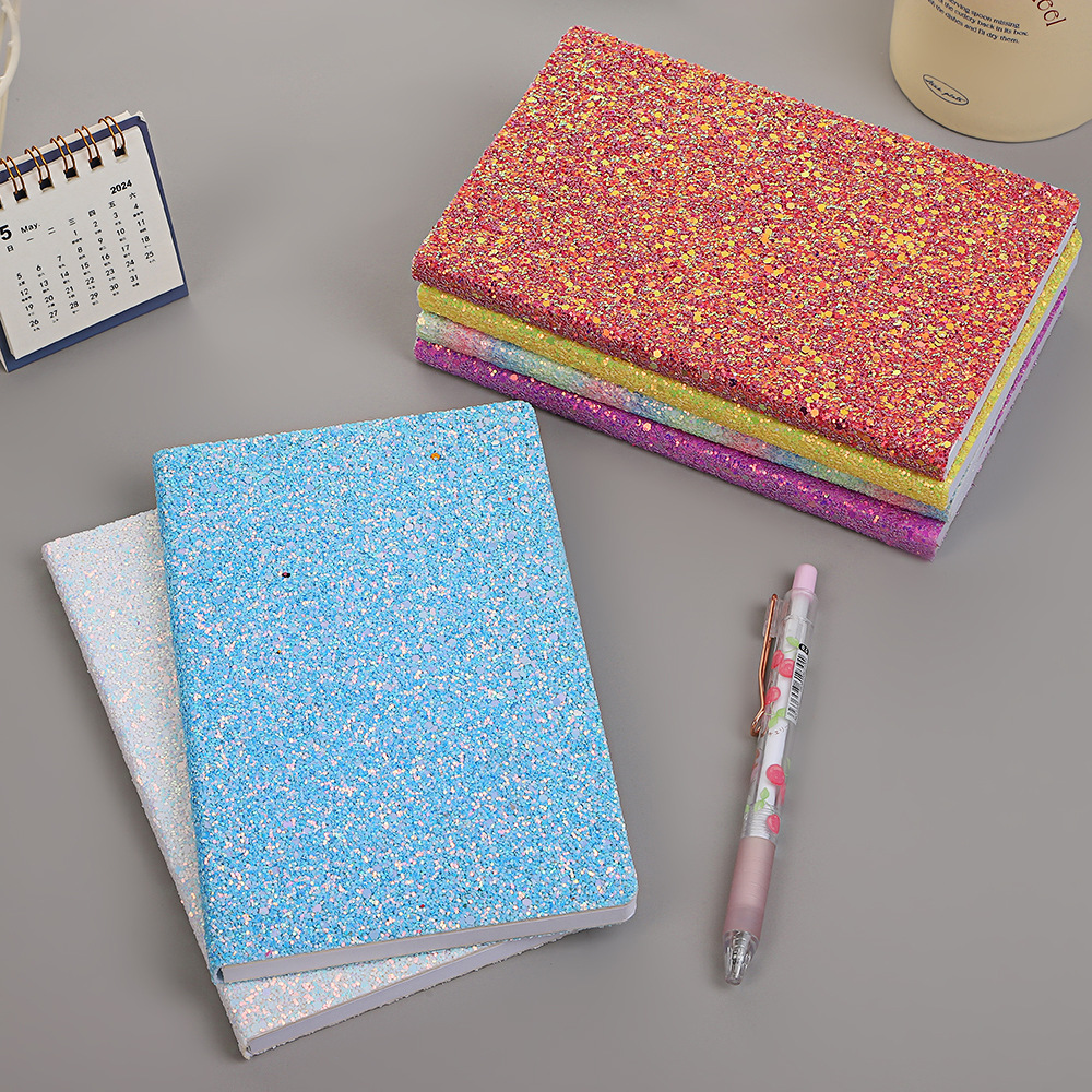 Nuevo cuaderno de notas de diafragma transparente portátil diario de personalidad regalo de regalo para estudiantes de papelería