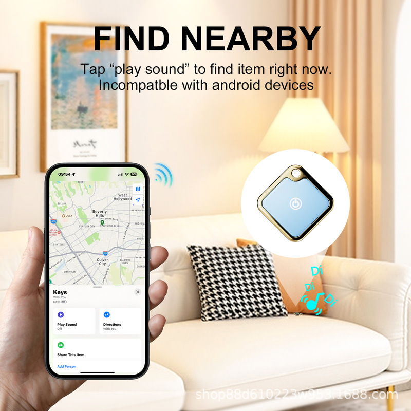 Apple airtag リアルタイム測位ペット追跡車のキー紛失防止スマートリモート GPS ロケーターに適しています|undefined