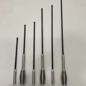 48-80 sm qalın paslanmayan polad çubuq modifikasiyalı antenna, braketsiz, dekorativ bayraq dirəyi