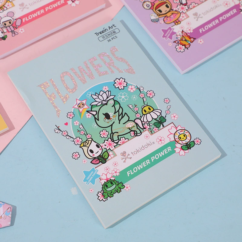 Qingyifang Tokidoki Flower World можно подписать милый мультфильм мини, и подписать портативную карманную книгу