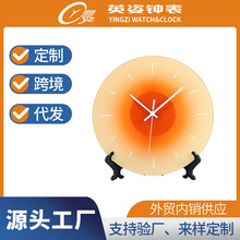 厂家顶定制直销批发有机玻璃挂钟不同款式选择跨境热卖钟表批发