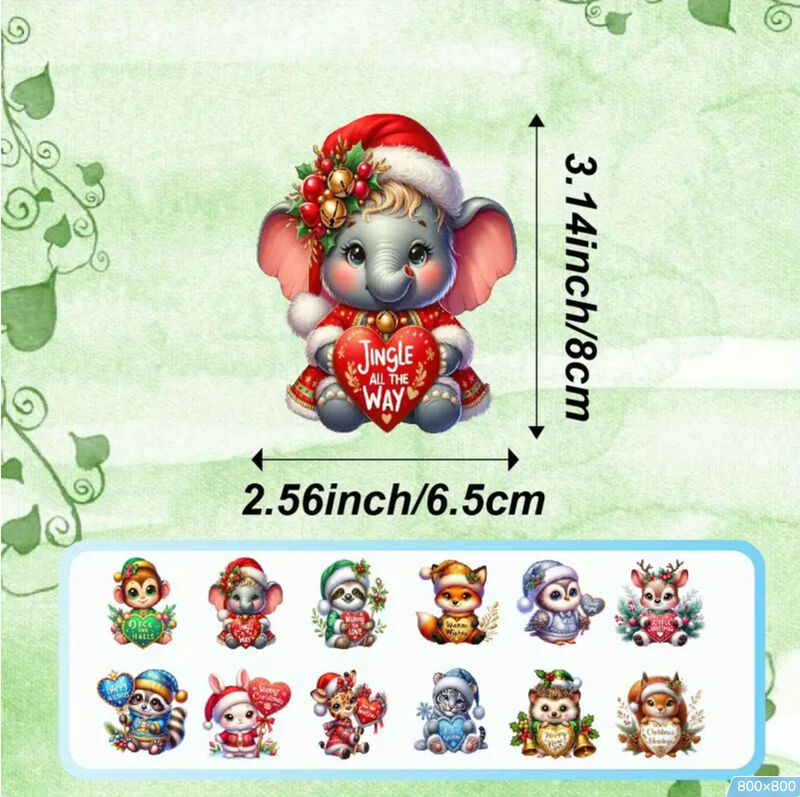 クロスボーダー新しいクリスマスツリーディッカイアント装飾品ディカイアントクリスマス木製吊り下げ装飾品クリスマスパーティーの装飾|undefined