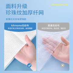 Disposable bath towels pure cotton extra thick and large size wholesale disposable foldable towels for hotels, inns, and travel sets