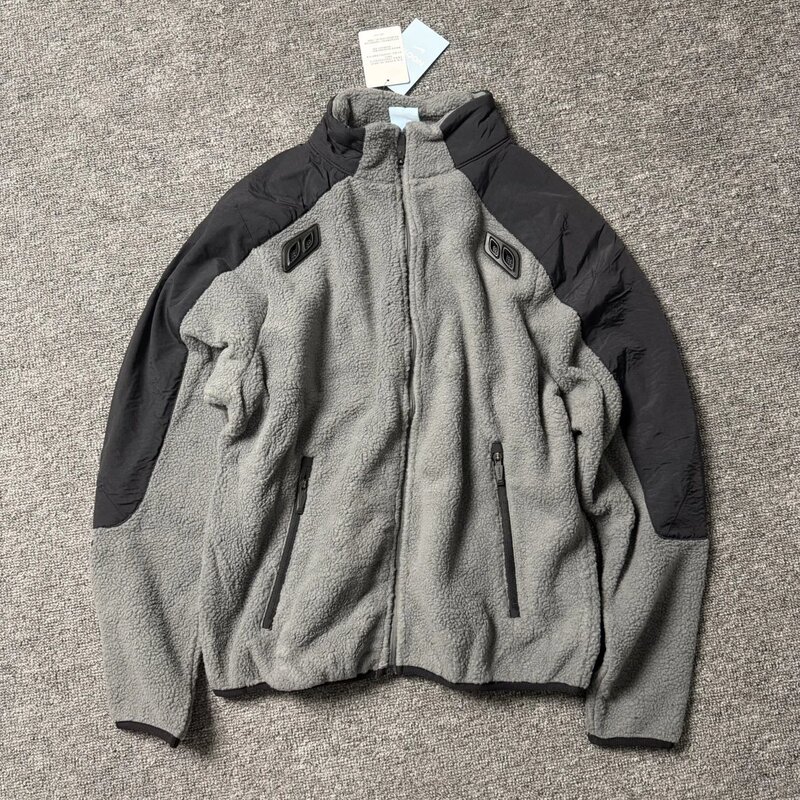 Cross-Border Supply Nocta Co-Branded Polar Fleece Jacket with Stand Collar and Fleece Lining, Unisex Loose Fit