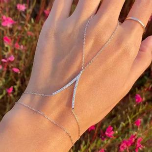 ���Q���N�r���ʯ�Bָ���Ů�Ʒ���s�ٴ�V�����ֱ��Bracelet