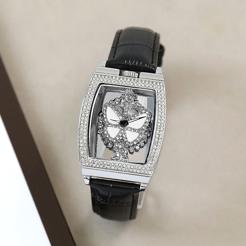 Men's Quartz Watch Rotating Butterfly Design Starry Sky Crystal_voghion.com