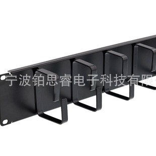 ManUfactUrers Sell 2U 19inch Metal 5 Ring Cable Management Rack