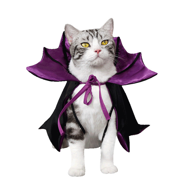 ハロウィーンのマントのペットの犬のコウモリは変身して服の祝日の服装の猫の服の越境用品をいじります。|undefined