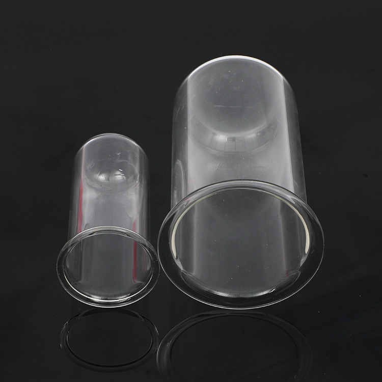 翻口玻璃试管 外径47翻边60高度140/180水培试管圆底平底插花管