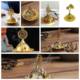 [Source Manufacturer] Cross-border Golden Hollow Middle East Arab Censer Metal Censer Tower Censer Sandalwood Censer