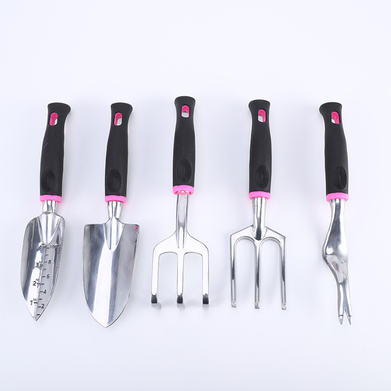 Herramientas de jardín de acero inoxidable aleación de aluminio de excavación Suelo Suelto escarda plantación herramientas de jardinería suculentas jardín pala traje