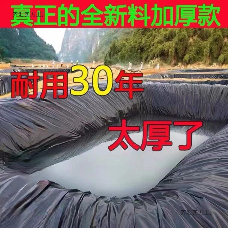 鱼塘膜防渗膜加厚鱼塘防水布蓄水池护坡耐用化粪池防漏鱼塘防渗膜