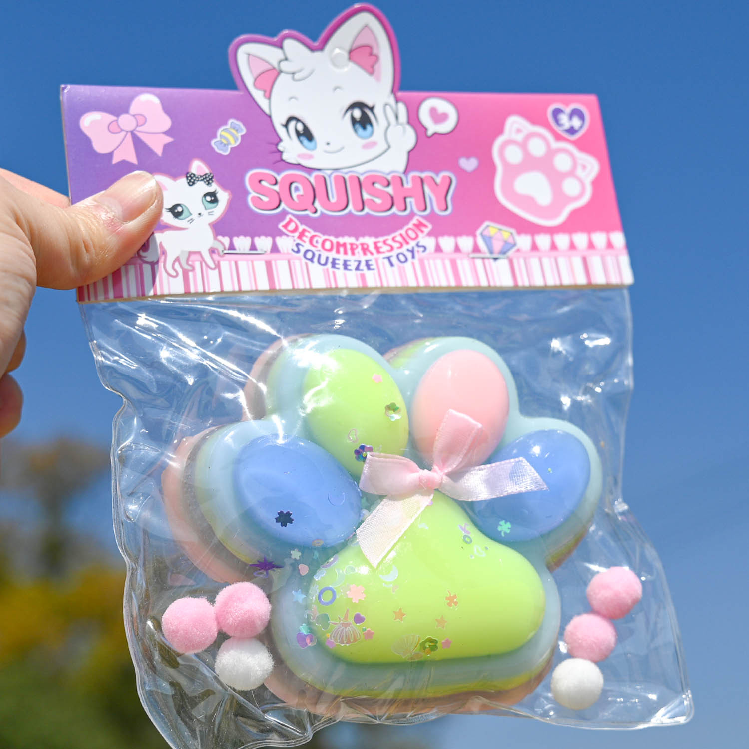 Pequeño libro rojo con garras de gato ultra suaves pellizco juguetes de descompresión divertidos juguetes de simulación de alimentos pellizco tpr artefacto de descompresión