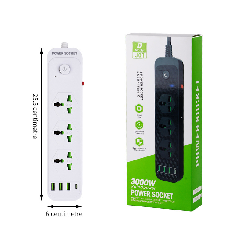 Exportación transfronteriza de regalos verdes caja de regalos caja de color envase en el extranjero comercio exterior enchufe tablero de cableado