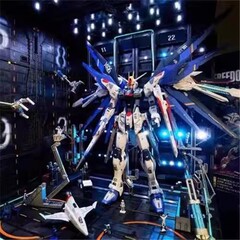 高达模型手办HG红异端新生强袭自由机动战士MG独角兽大班拼装玩具