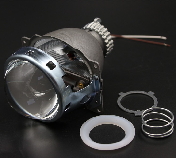 Fábrica directa de automóviles led faro modificado King Kong Q5 H7 HD lente de doble luz H4HID estándar europeo