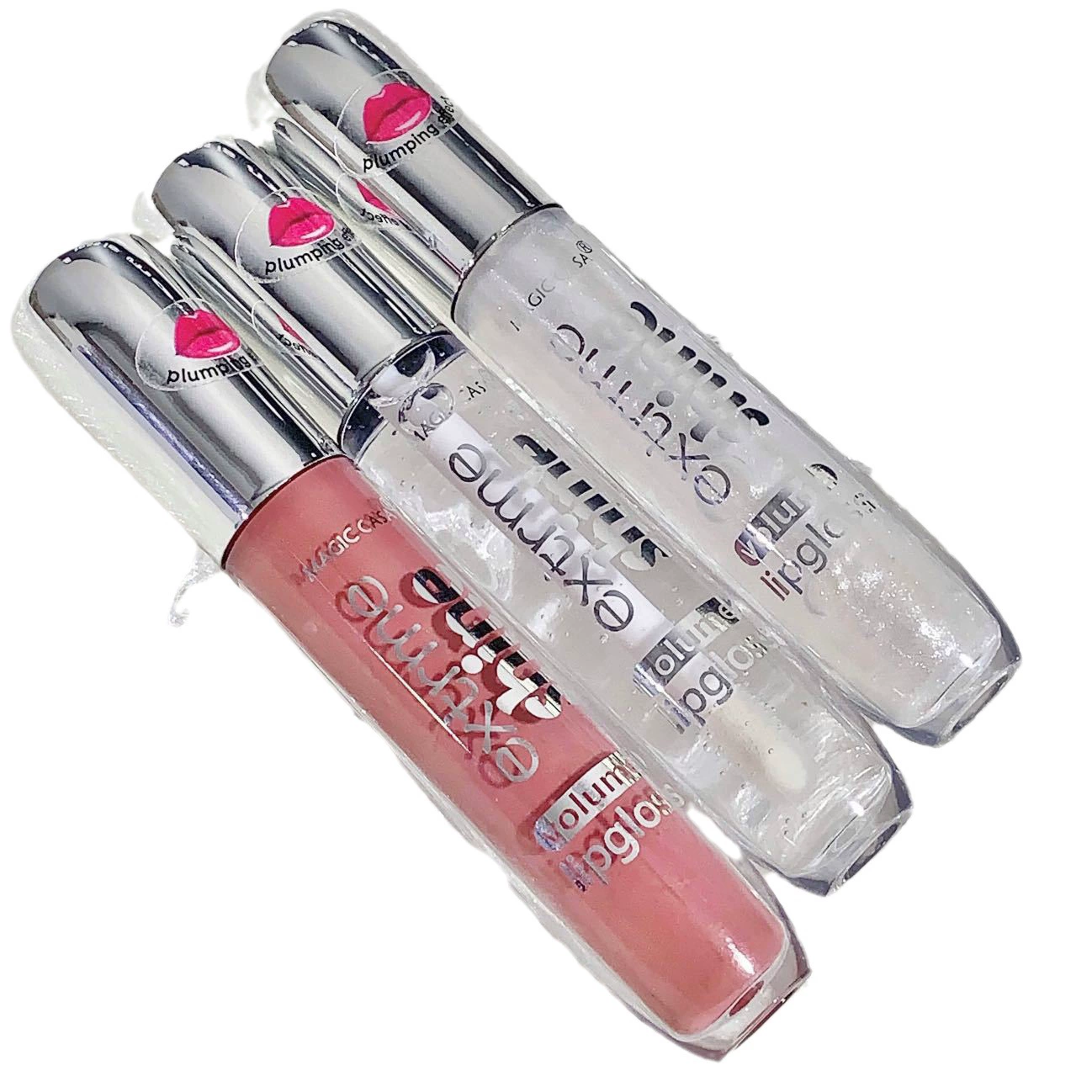 Lip Gloss (MAGIC CASA) Shiny nutritious, intense hydration, plumping effect — 3 shades