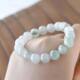 Wholesale Tianshan jade bracelet women's Xinjiang gold silk jade white jade beads floating flower bracelet wholesale live supply