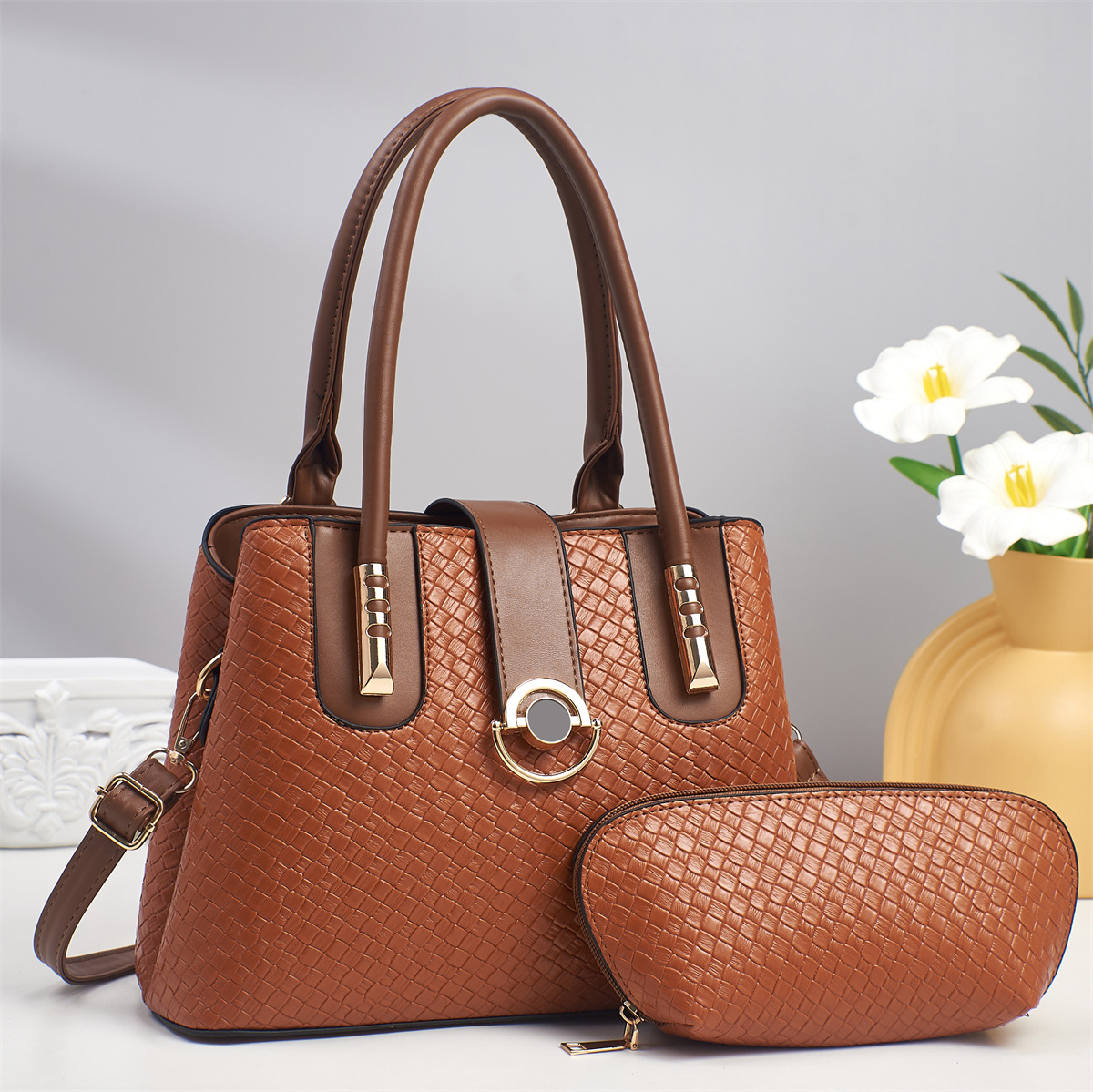 Versión coreana del bolso de mensajero para mujer de moda, bolso de mujer, bolso de hombro, bolso de mujer, temperamento de todo fósforo, nuevo bolso grande