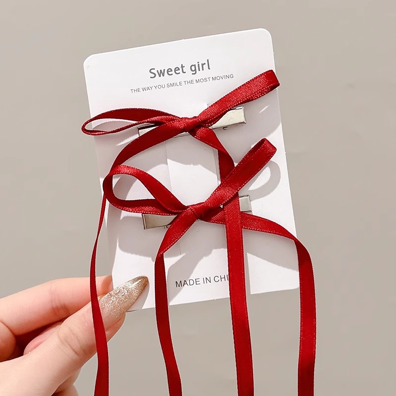 Super inmortal arco flotante clip para el cabello de verano de la frente de las mujeres clip para el cabello fruncado clip para el cabello de la dulce chica clip para el cabello de boca de pato tocado