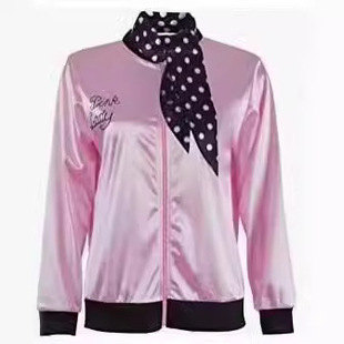 Pink Girl Coat Masquerade Stage Costume Costume Party Costume Halloween Carnival Satin Festival Costume