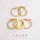 Mori Style Five-piece Set Fairy Hair Rope Plain Ring Rubber Band High Elastic and Durable Pearl Head Rope Women's Summer Adult Use