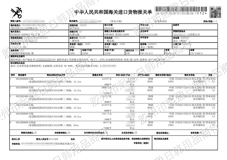 报关单模糊处理(起盈).jpg