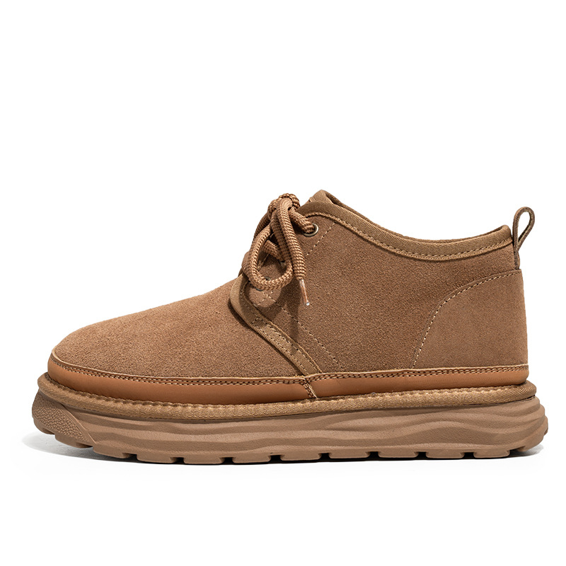 3272 Snow Men's Winter New Thickened Northeast Outdoor Shoes Thick Sole Height Increasing Non-slip Martin Boots With_vogvips.com